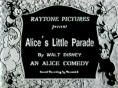  , Alice's Little Parade