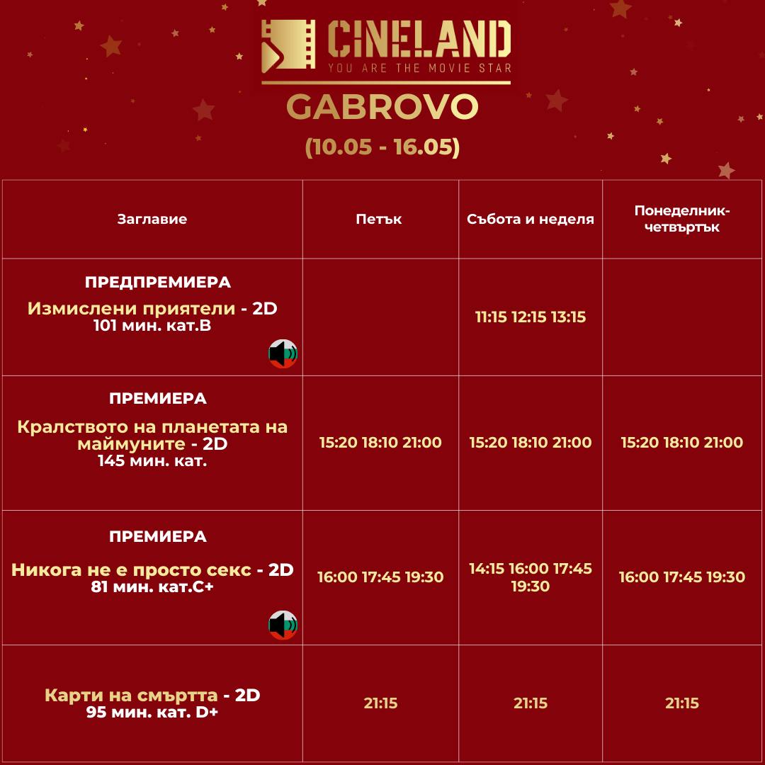 CineLand :      10-16.05.2024